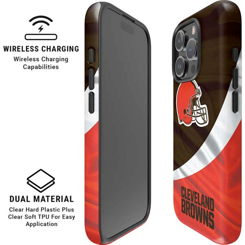 NFL Cleveland Browns iPhone 16 Pro Magsafe Impact Case